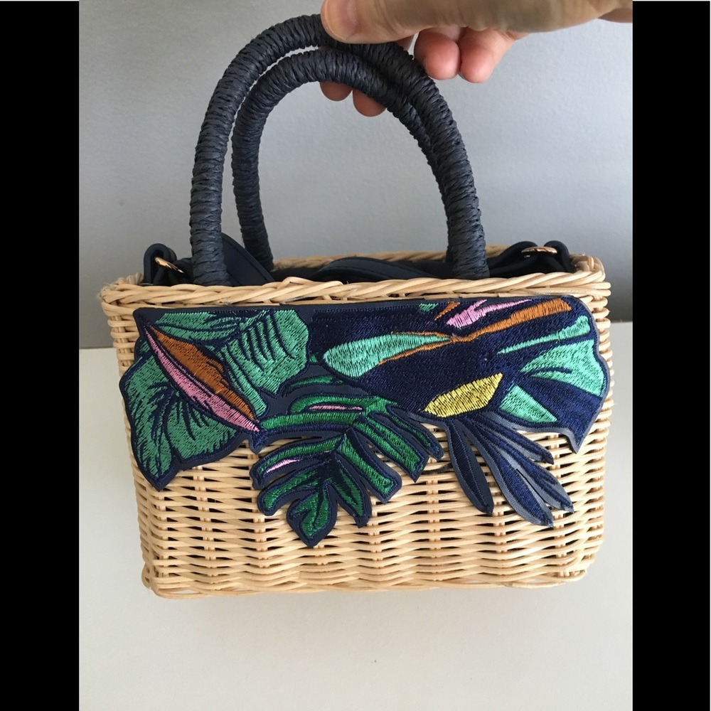 Wicker purse